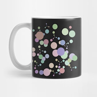 Rainbow Circles on White Mug